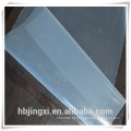 Folha de silicone de alta temperatura de alta transparência / placa